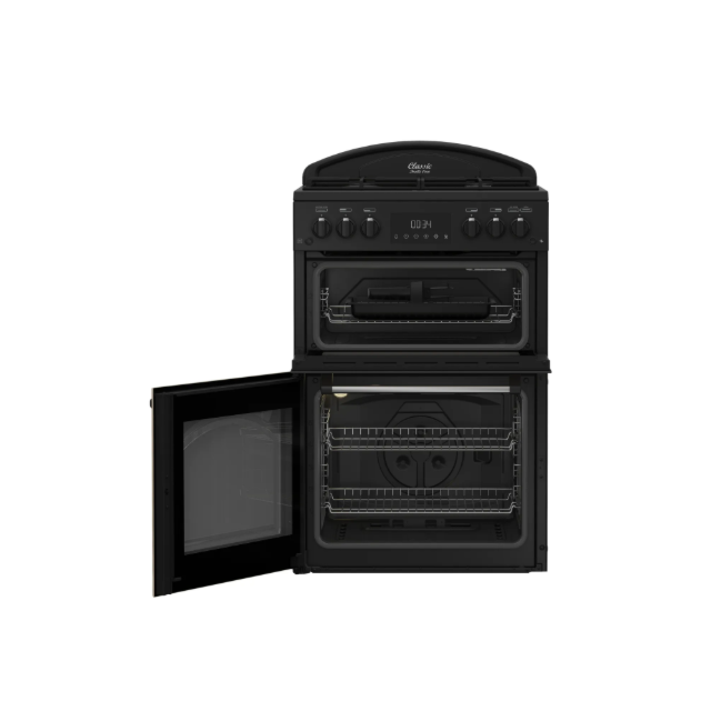 Leisure CLB60GCK 60cm Double Oven Gas Range Cooker - Black