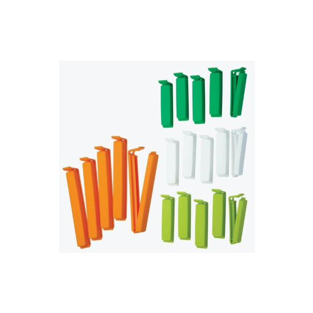 KitchenCraft Pack of 20 Assorted Sized Bag Clips