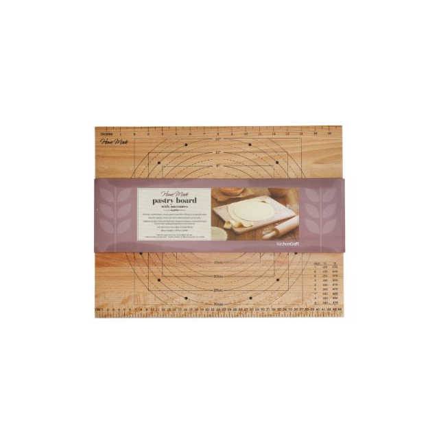 Home Made Wooden Pastry Board with Measures