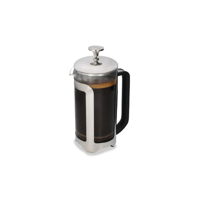 La Cafetière Roma Cafetiere, 8-Cup, Stainless Steel Finish
