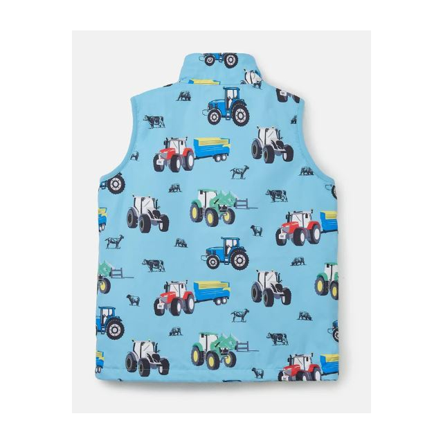 Lighthouse Alex Gilet - Blue Tractor Print