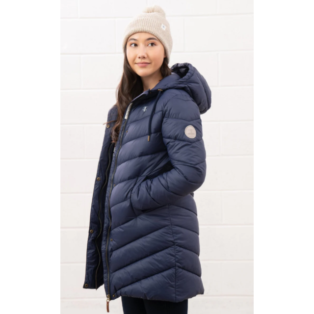 Lighthouse Laurel Ladies Coat - Navy
