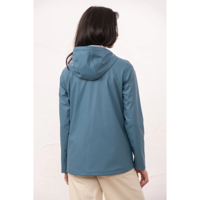 Lighthouse Lucy Coat - Bluestone