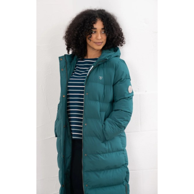 Savannah Ladies Long Coat Pine