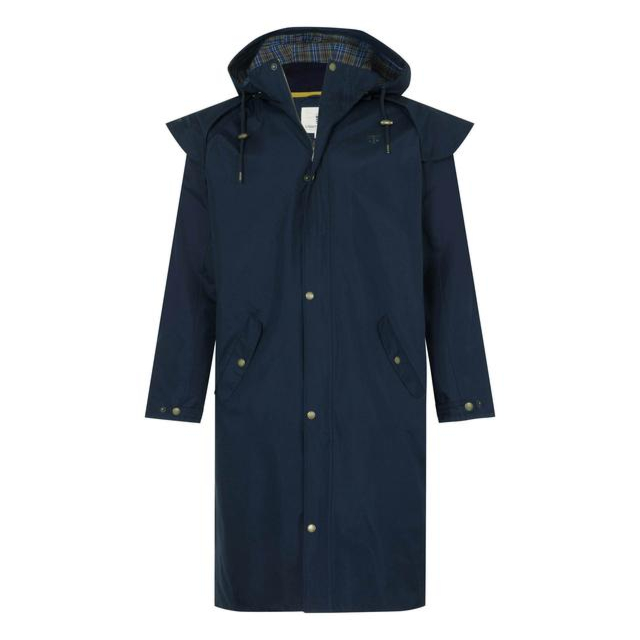 Stockman Mens Waterproof Rain Coat - Deep Night 