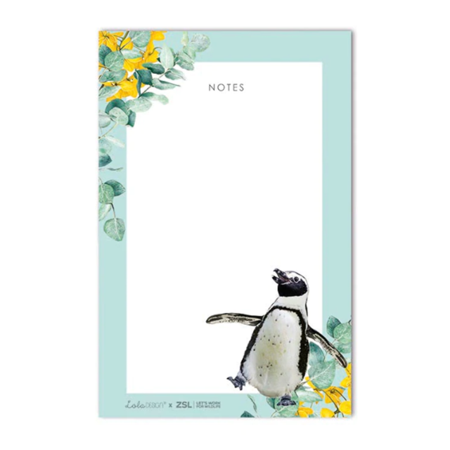 Lola Designs Penguin Tear Off Notepad