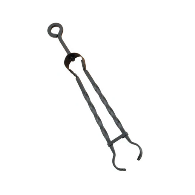 Manor 1013 Eye Log Tongs - 46cm - Black 