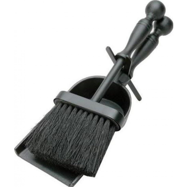 Manor 1153 Duchess Hearth Tidy - Black