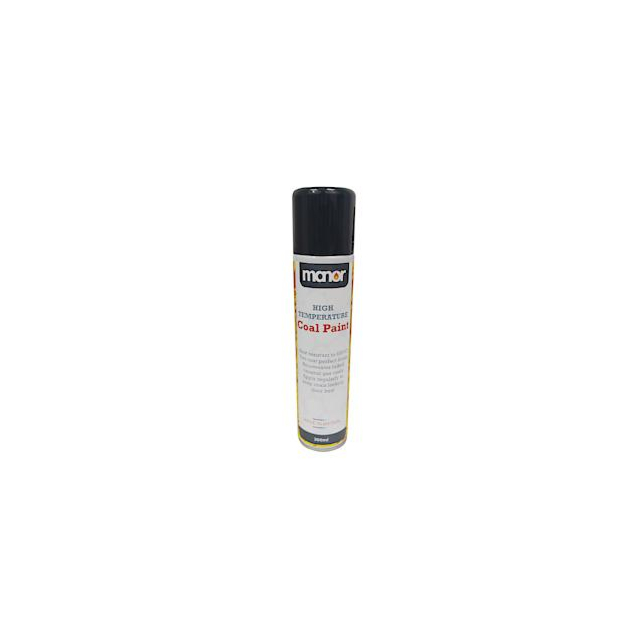 Manor MAN0020A Spray Coal Paint 300ml