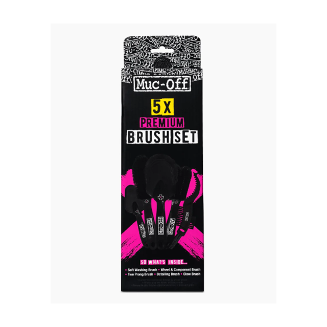 MUC OFF Premium Brush Set