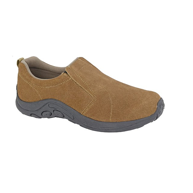 PDDQ Mens Suede Casual Shoe - Taupe 