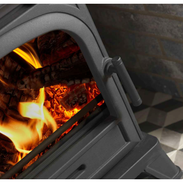 Penman Avebury Eco Multi-Fuel Stove - 5kW - Black