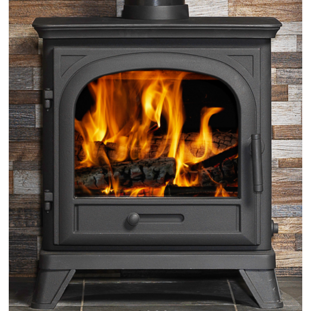 Penman Avebury Eco Multi-Fuel Stove - 5kW - Black *Including Flue Kit*