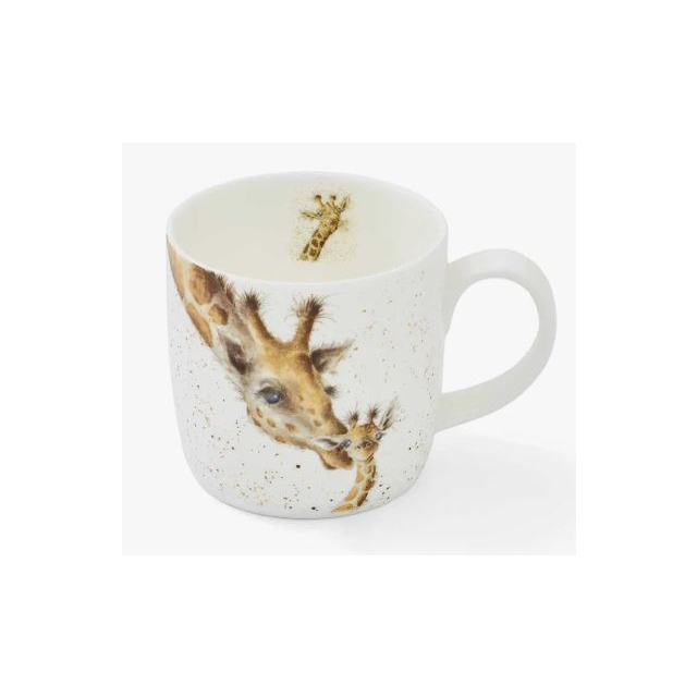 Wrendale Mug Giraffe First Kiss