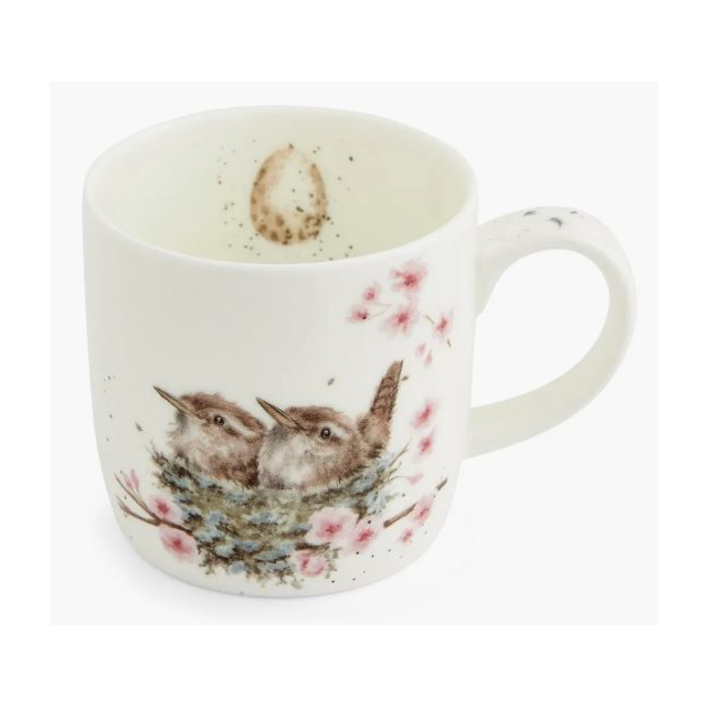 Wrendale Mug Wren Feather Your Nest 