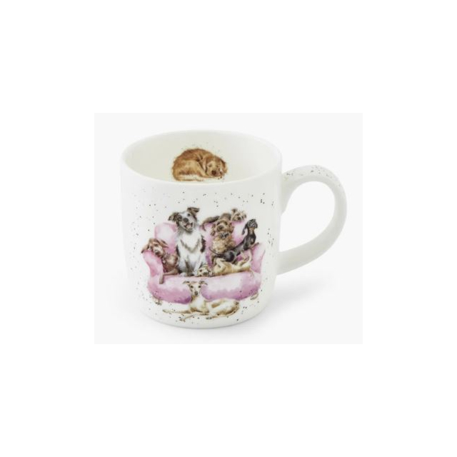 Wrendale Mug Movie Night Dog