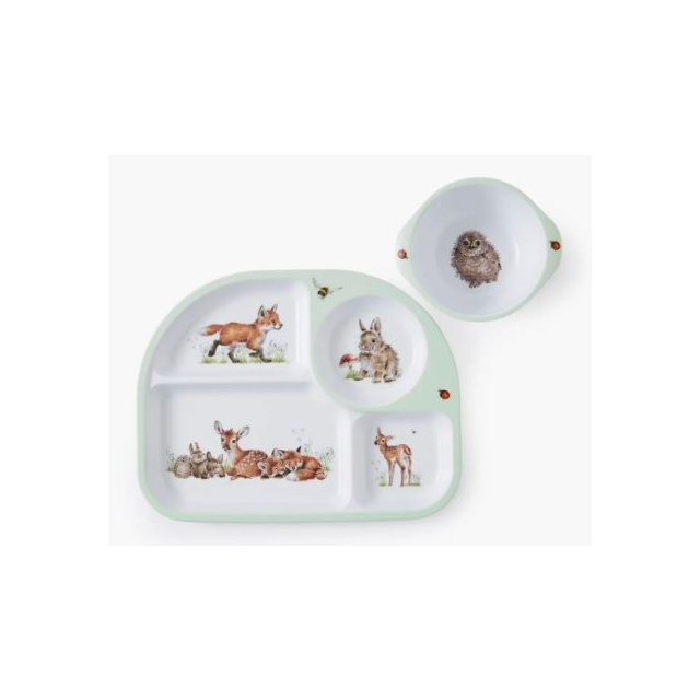 Wrendale Designs Little Wren Tray & Bowl Set