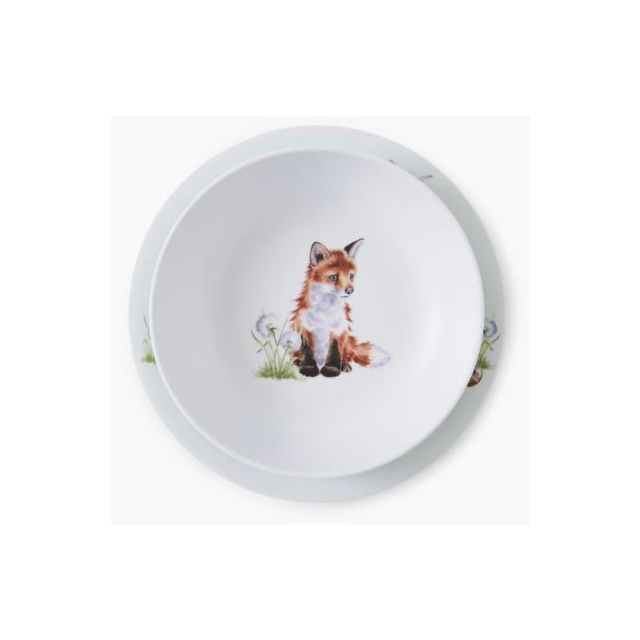 Wrendale Childs Plate + Bowl Set