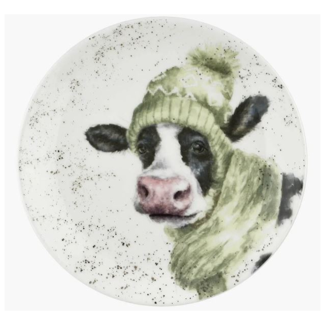 Wrendale Designs Cow & Duck 2 Coupe Plates