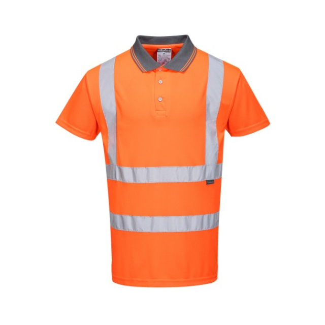Hi-Vis Polo Shirt Orange 