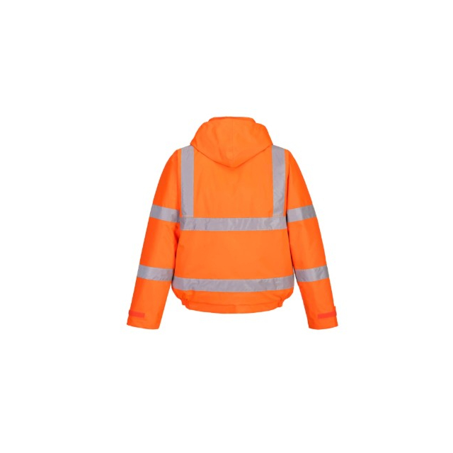Hi-Vis Bomber Jacket Orange 