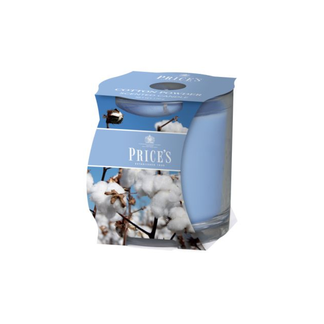 Price's Candle Jar Cotton Powder 