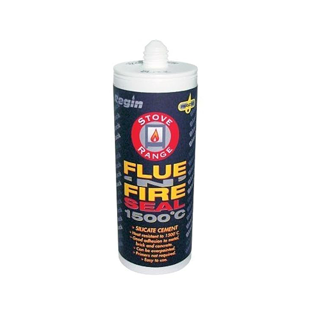 Regin REGZ32 Regin Flue & Fire Seal - 1500°C - Black Silicate Cement