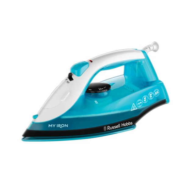 Russell Hobbs 25580 My Iron 1800W Steam Iron with Ceramic Soleplate 