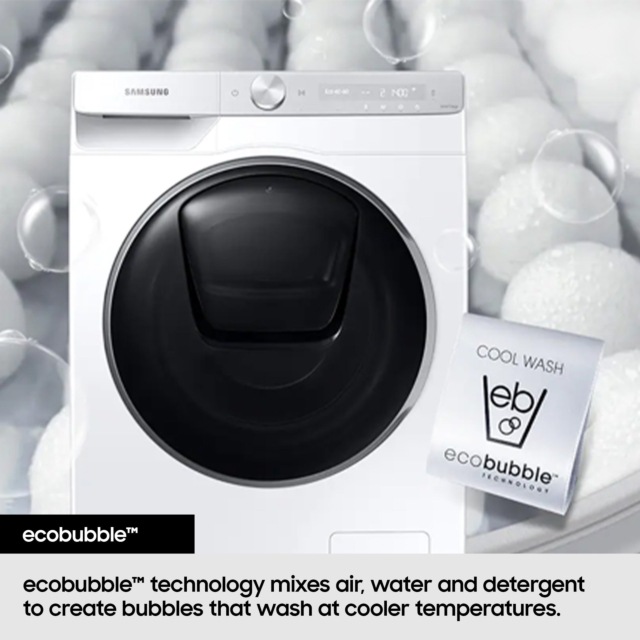 Samsung WW90CGC04DAEEU 9kg 1400 Spin Washing Machine - White