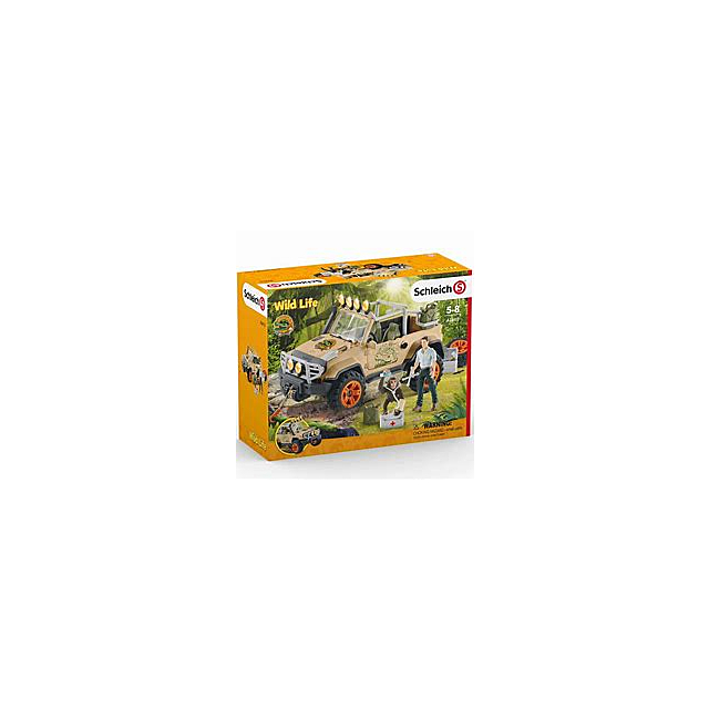 Schleich 4 X 4 Vehicle With Winch 42410