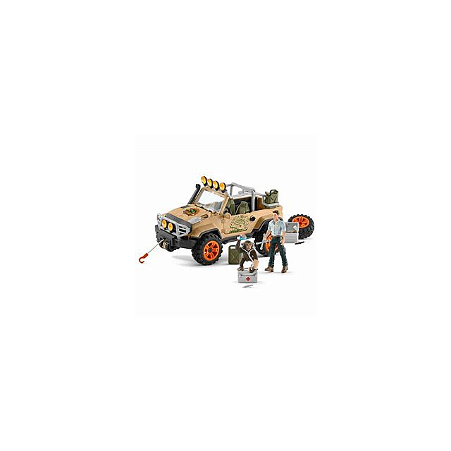 Schleich 4 X 4 Vehicle With Winch 42410