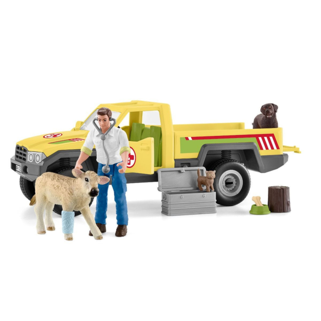 Schleich Veterinarian Visit At The Farm 42503