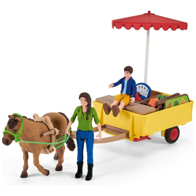 Schleich Sunny Day Mobile Farm Stand 42528