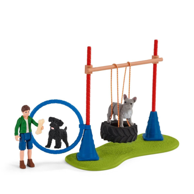 Schleich Puppy Agility Training 42536