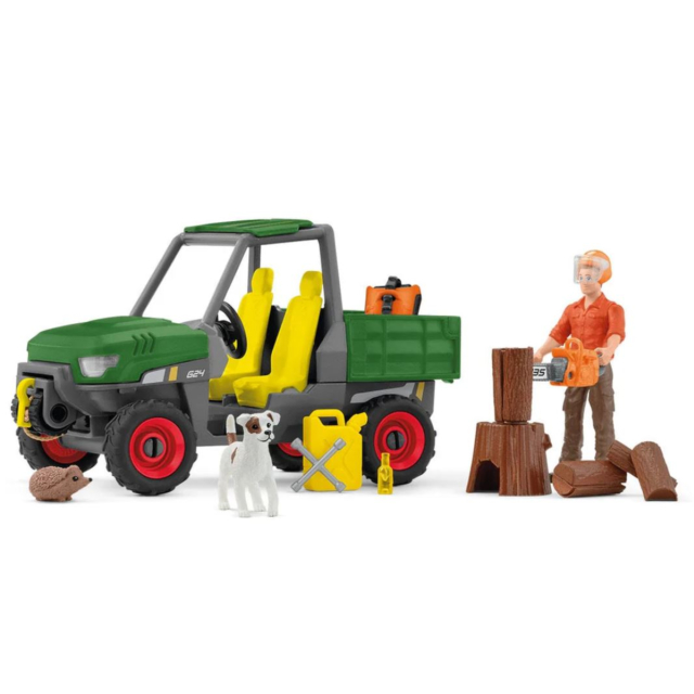 Schleich Farm World Working In The Forest 42659