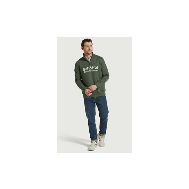 Schoffel Bude Sweatshirt - Dark Forest