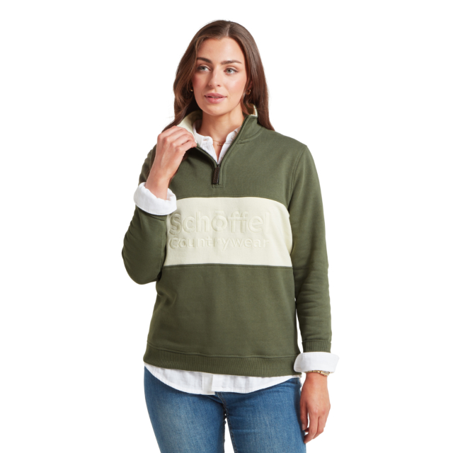 Schoffel St Agnes Sweatshirt - Beetle Green 