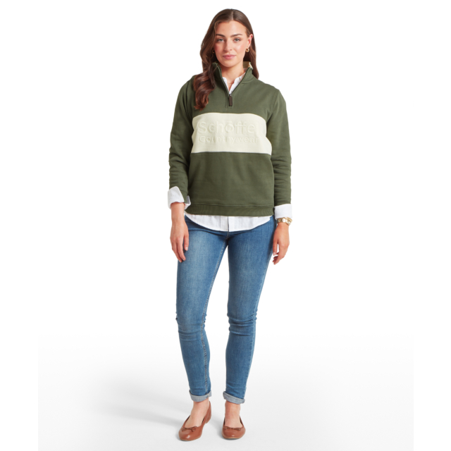 Schoffel St Agnes Sweatshirt - Beetle Green 