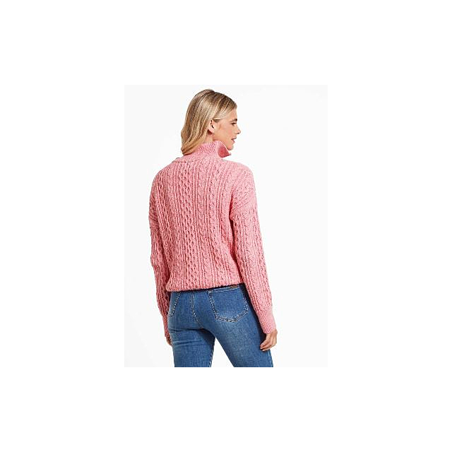 Schoffel Settle 1/4 Zip - Dusty Pink