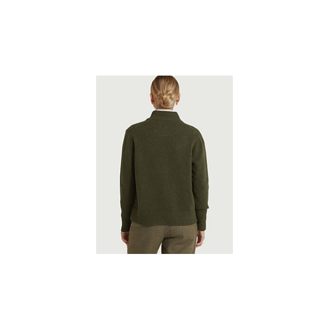 Thoralby 1/4 Zip Jumper - Loden 