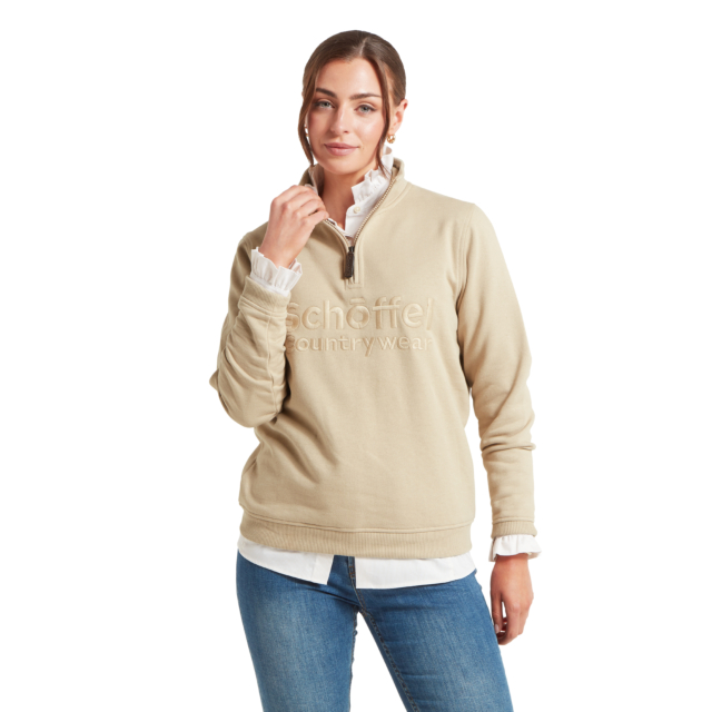 Schoffel St Issey Sweatshirt - Cobblestone
