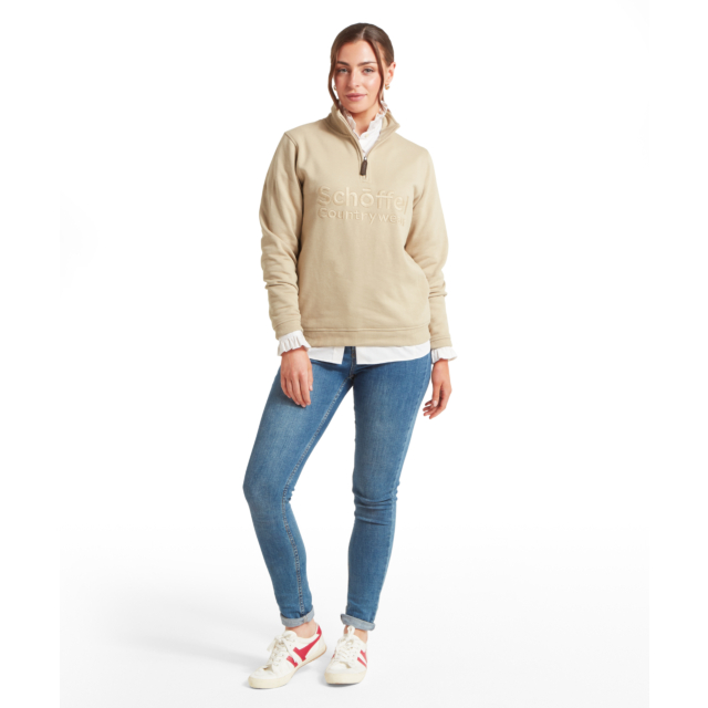 Schoffel St Issey Sweatshirt - Cobblestone