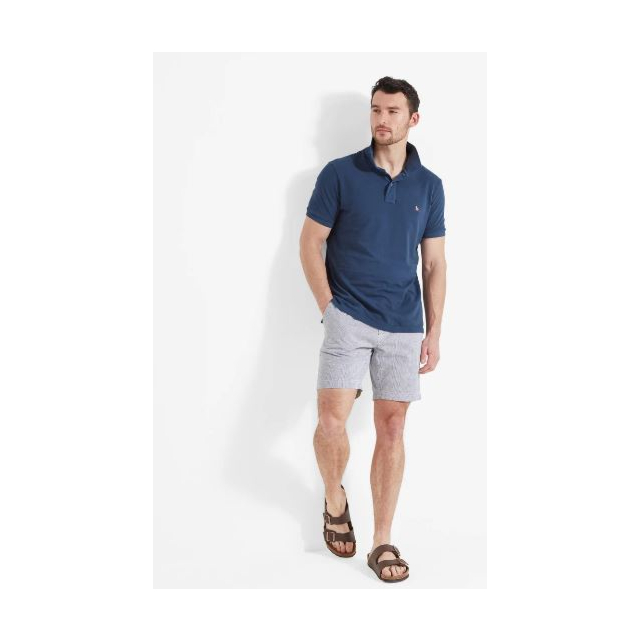 Schoffel St Ives Garment Dyed Polo Shirt - French Navy