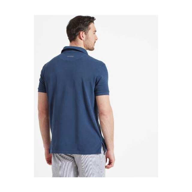 Schoffel St Ives Garment Dyed Polo Shirt - French Navy