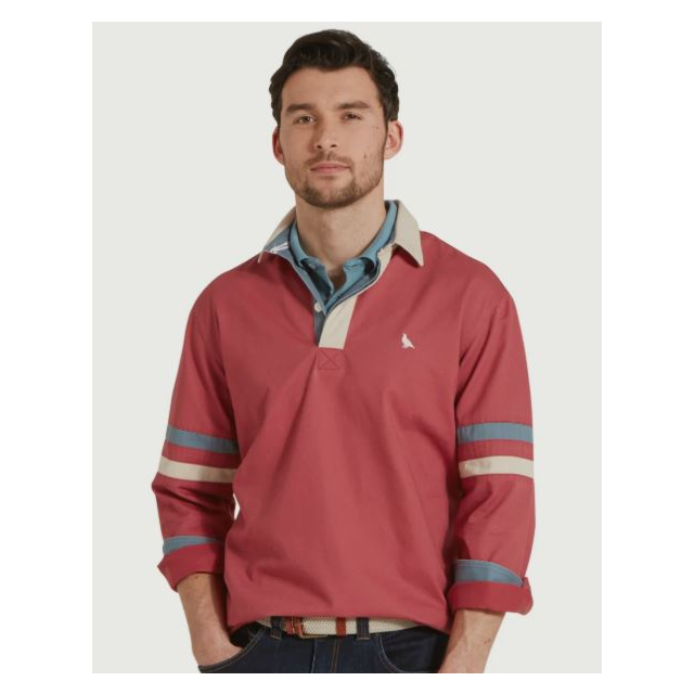 Schoffel Truro Deck Shirt - Slate Red 
