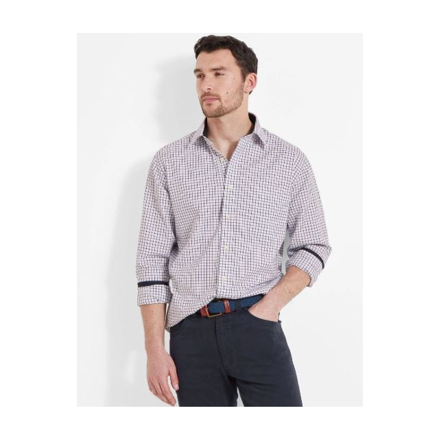 Schoffel Cambridge Classic Shirt - Dark Navy 