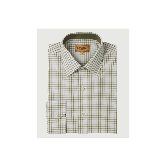 Schoffel Cambridge Classic Shirt - Olive 