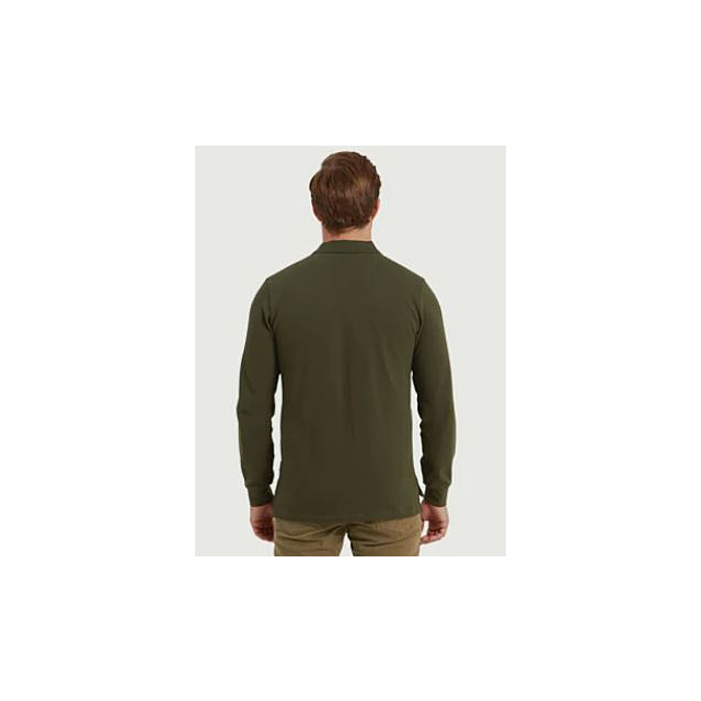 Schoffel St Ives Long Sleeve Polo Shirt - Forest