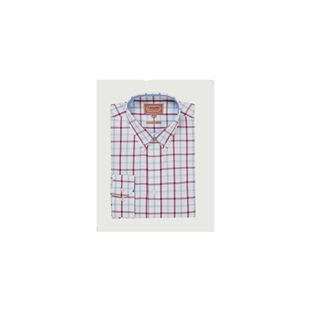 Brancaster Classic Shirt - Mountain Blue Check 