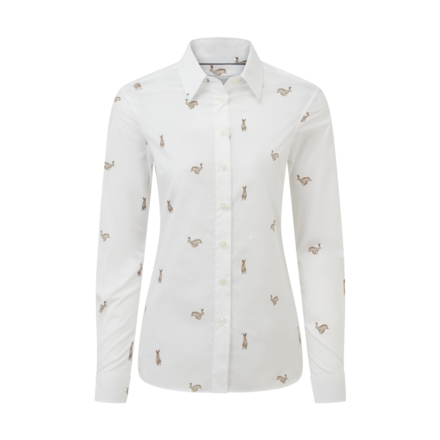 Schoffel Norfolk Shirt - Painted Hare 